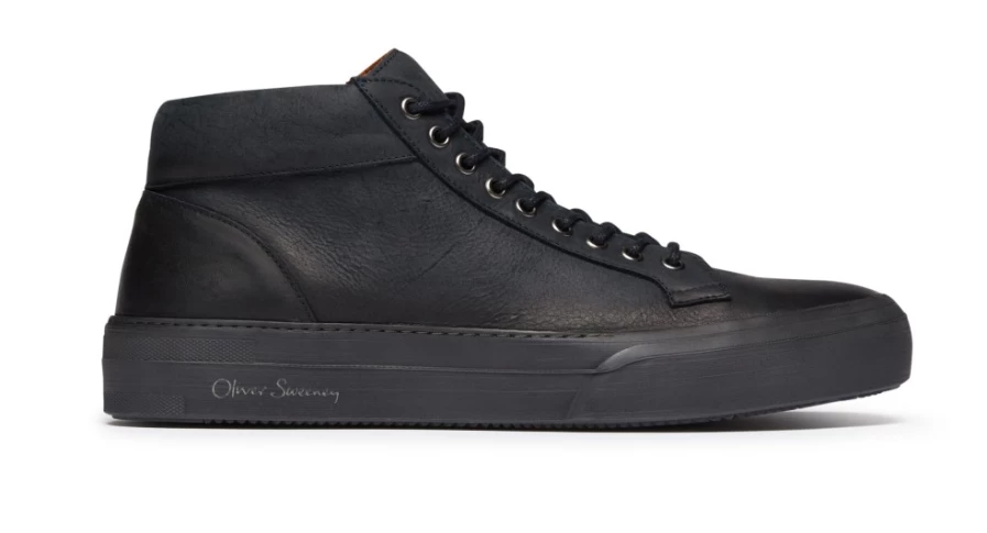 Oliver Sweeney Men's Manteigas Dark Navy Dress Shoes