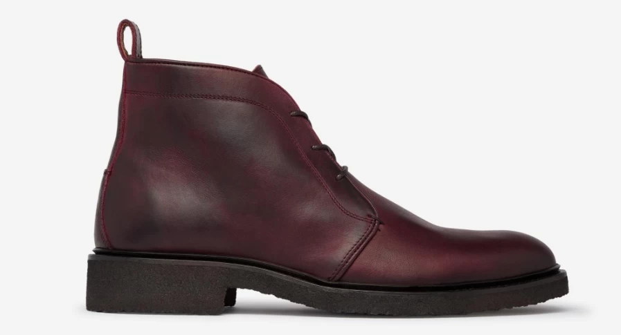 Oliver Sweeney Men's Bogada Burgundy Leather Dress Shoes