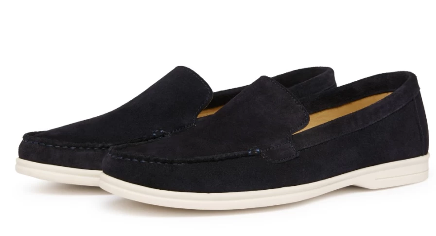 Oliver Sweeney Men's Alicante Navy Luxury Dress Shoes