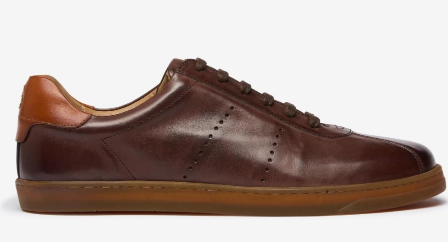 Oliver Sweeney Men's Arnold Brown Leather Dress Shoes