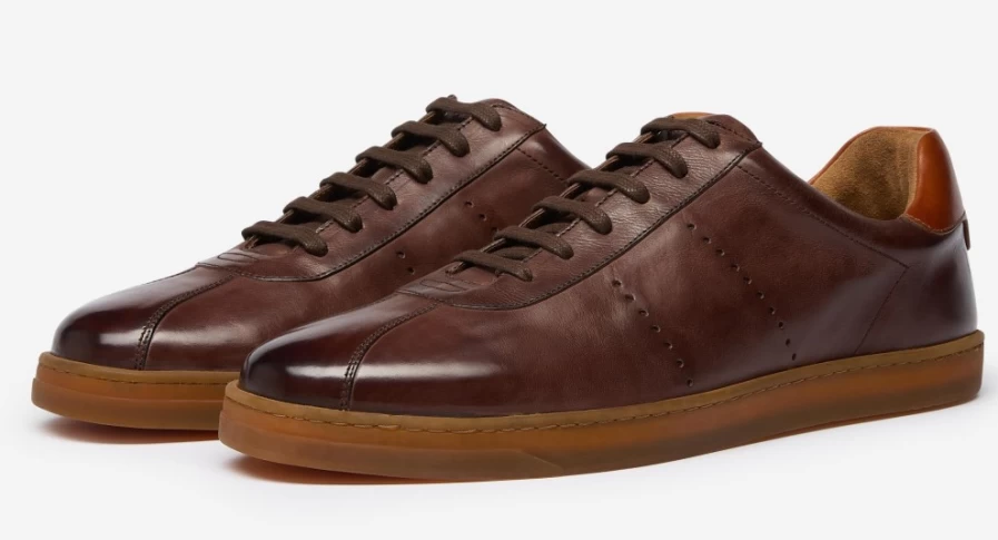 Oliver Sweeney Men's Arnold Brown Leather Dress Shoes