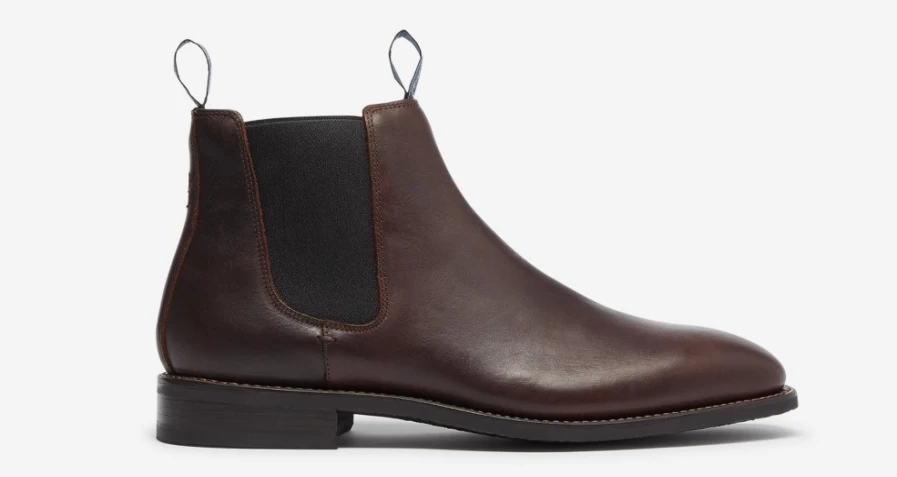 Oliver Sweeney Men's Lochside Dark Brown Leather Dress Shoes