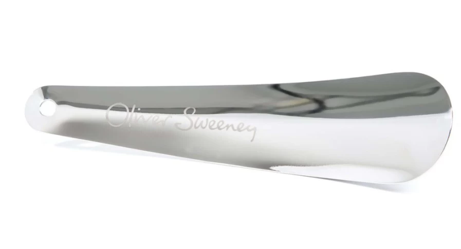 Oliver Sweeney Men's Chromeo Premium Long Shoe Horn for Easy Slip-On