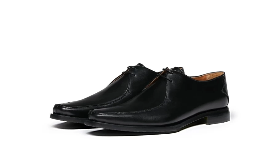 Oliver Sweeney Men's Napoli Black Leather Dress Shoes