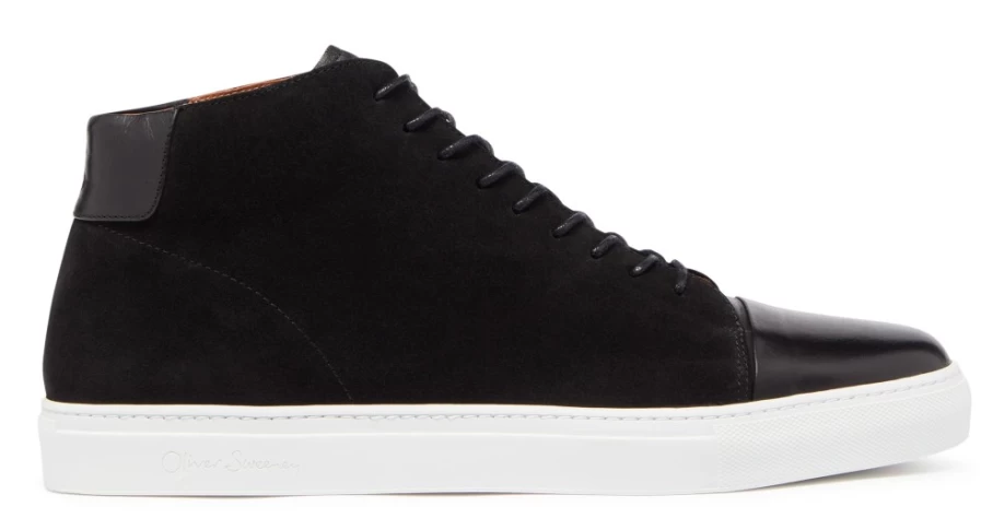 Oliver Sweeney Men's Torrejao Black Leather Dress Shoes