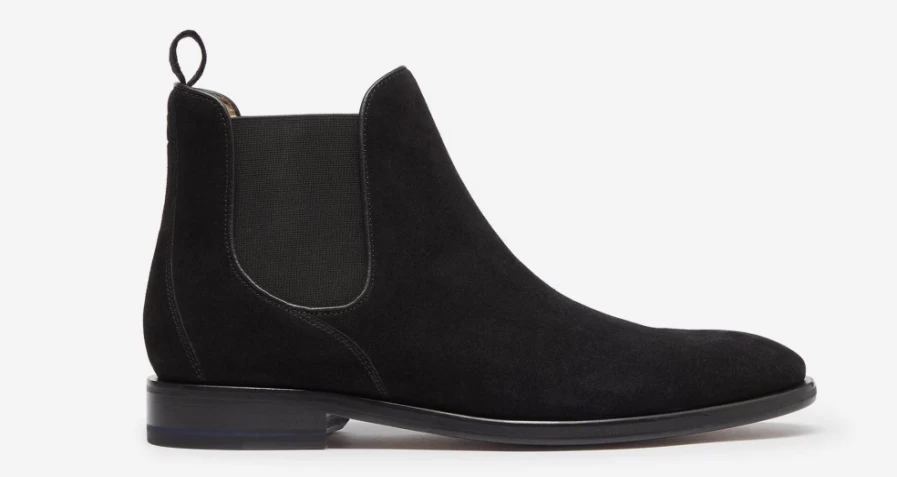 Oliver Sweeney Men's Allegro Black Suede Dress Shoes