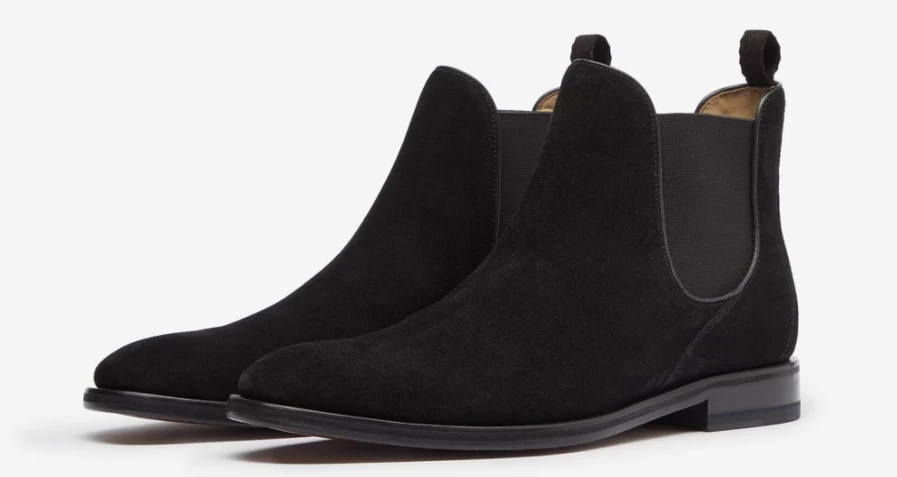 Oliver Sweeney Men's Allegro Black Suede Dress Shoes
