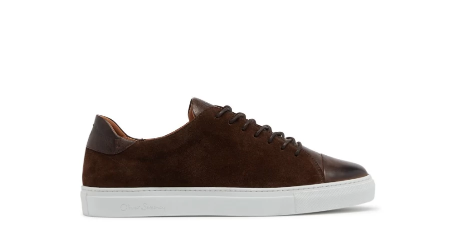Oliver Sweeney Men's Ossos Brown Leather Dress Shoes