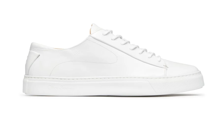 Oliver Sweeney Men's Sirolo White Luxury Dress Shoes