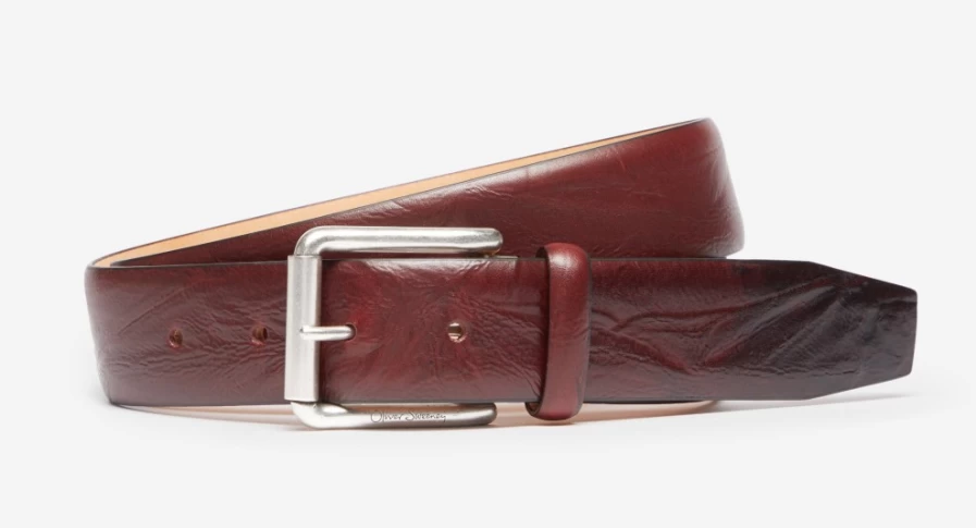 Oliver Sweeney Men's Vertova Burgundy Leather Dress Shoes