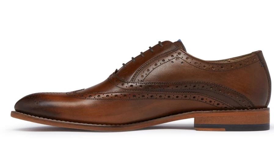 Oliver Sweeney Men's Limerick Indigo Leather Dress Shoes