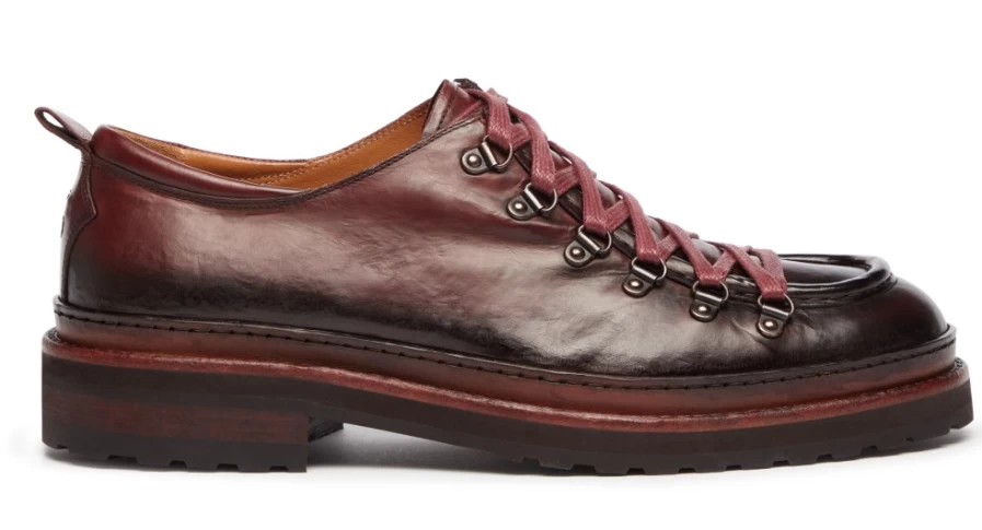 Oliver Sweeney Men's Adige Burgundy Leather Dress Shoes