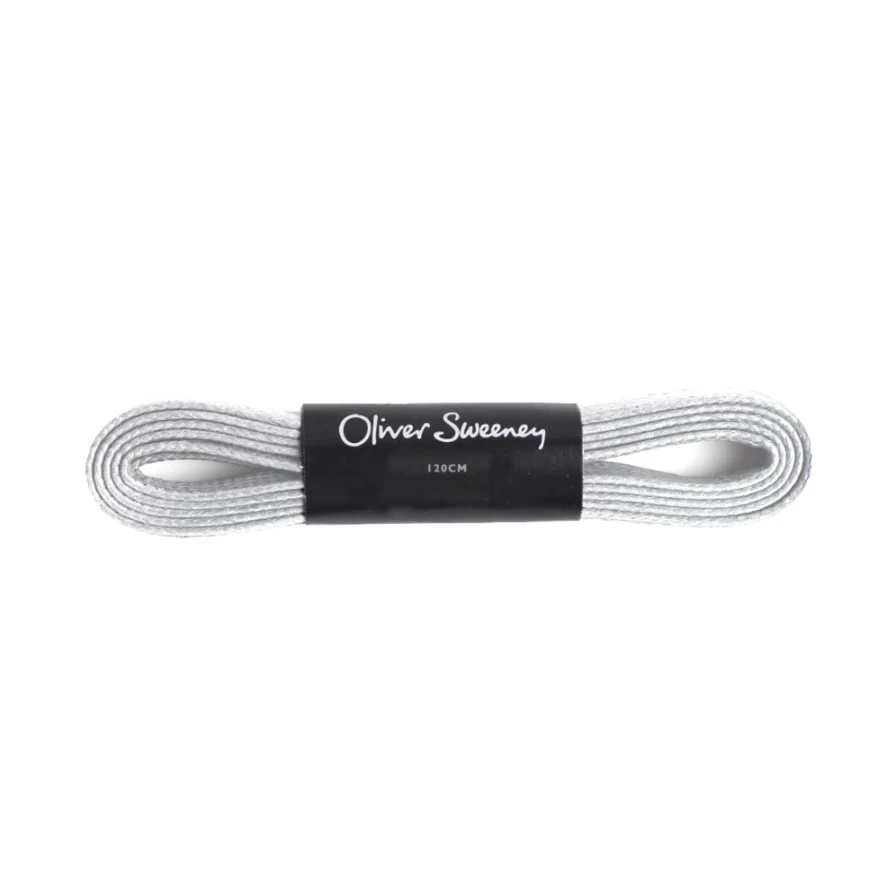 Oliver Sweeney Men's Long Flat White Shoelaces for Dress Shoes