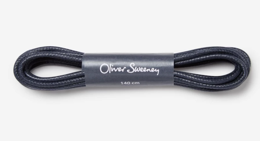 Oliver Sweeney Men's Navy Extra Long Thick Shoe Laces