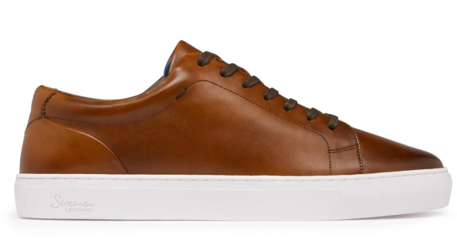 Oliver Sweeney Hayle Cognac Men's Luxury Leather Shoes