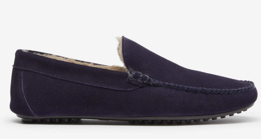 Oliver Sweeney Men's Landa Navy Leather Dress Shoes