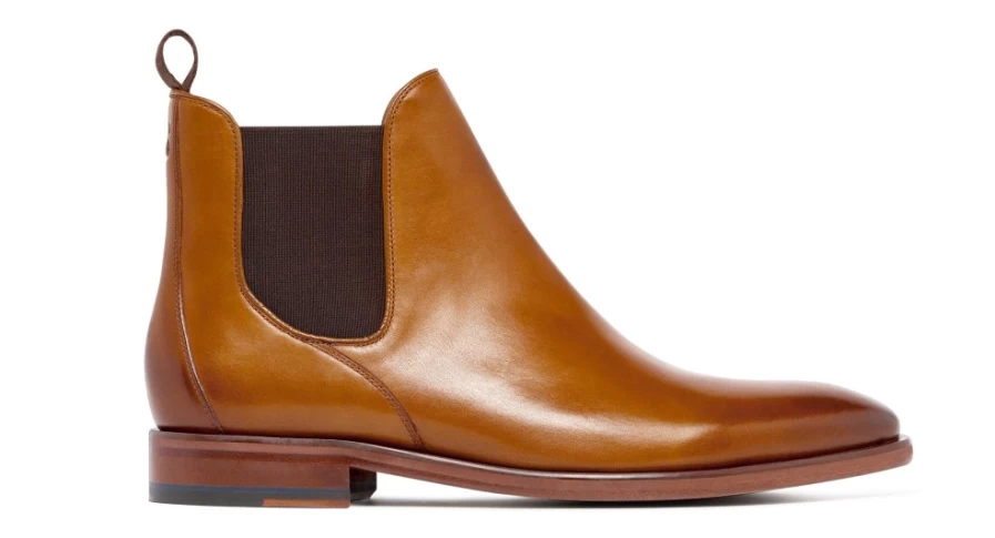 Oliver Sweeney Men's Allegro Light Tan Leather Dress Shoes