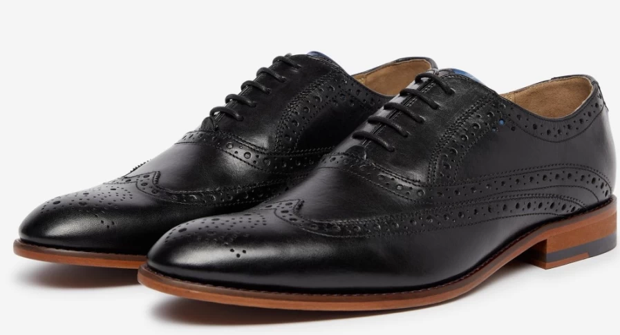 Oliver Sweeney Men's Fellbeck Nero Leather Dress Shoes