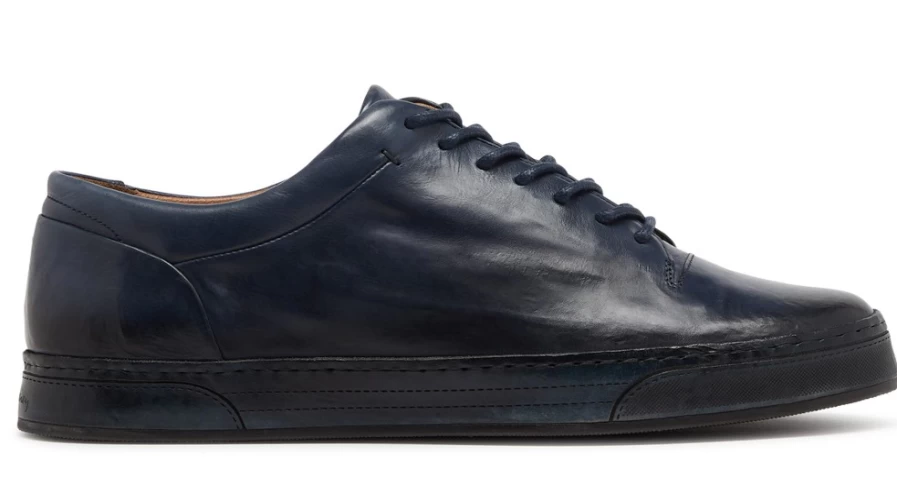 Oliver Sweeney Men's Prio Navy Luxury Dress Shoes