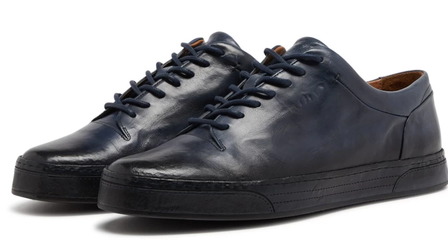 Oliver Sweeney Men's Prio Navy Luxury Dress Shoes