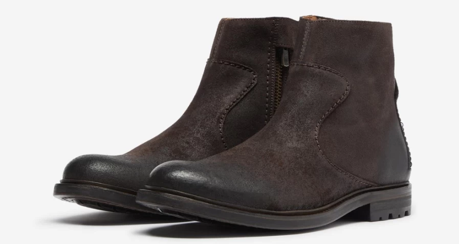 Oliver Sweeney Men's Sarzedo Dark Brown Leather Dress Shoes