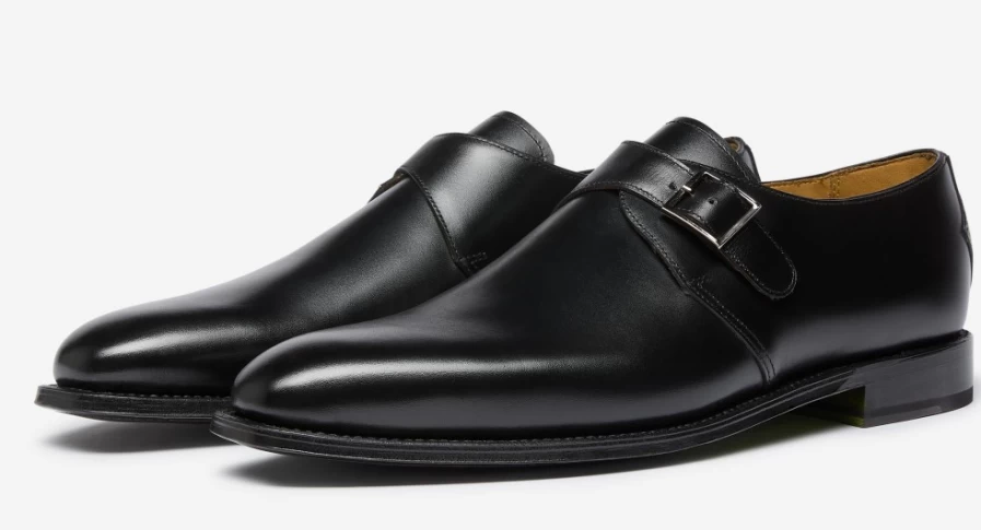Oliver Sweeney Men's Idbury Black Leather Dress Shoes