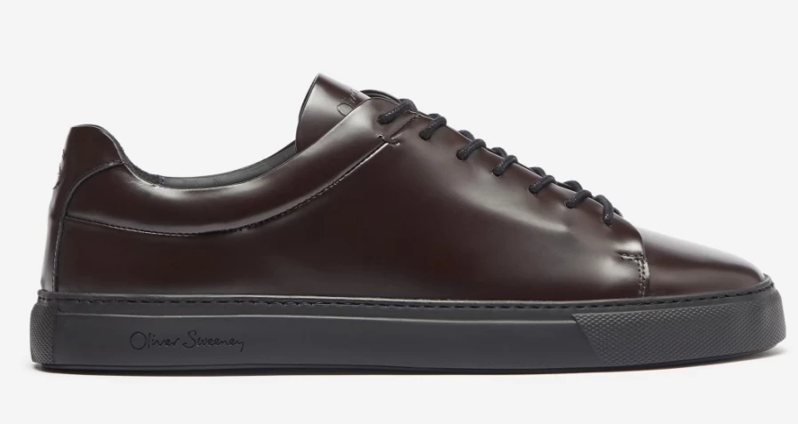 Oliver Sweeney Men's Izeda Burgundy Leather Dress Shoes