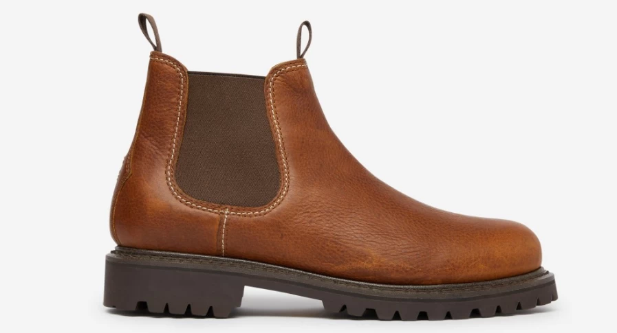 Oliver Sweeney Men's Blythborough Dark Tan Leather Dress Shoes