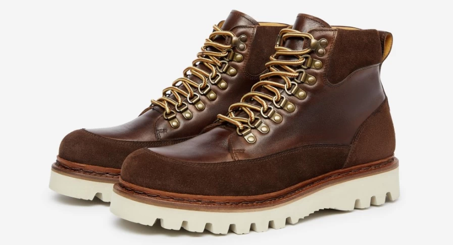 Oliver Sweeney Men's Yanworth Brown Leather Dress Shoes