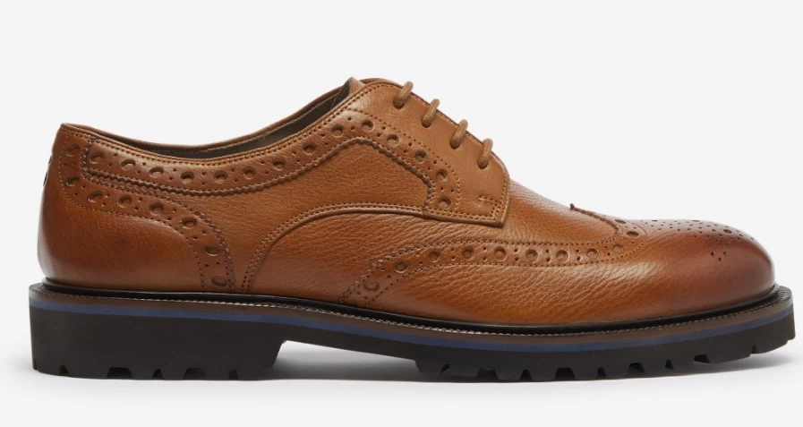 Oliver Sweeney Men's Finstock Tan Leather Dress Shoes