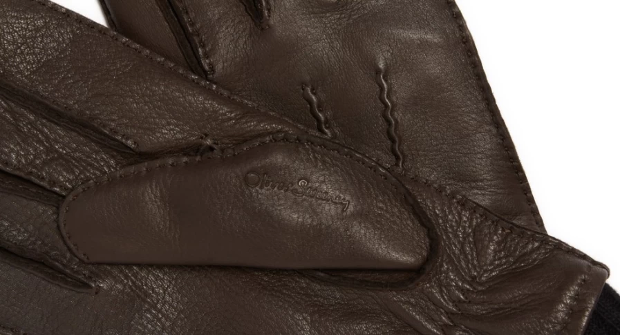 Oliver Sweeney Men's Faversham Dark Brown Leather Dress Shoes