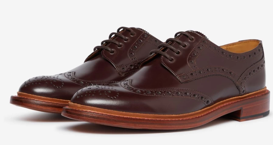 Oliver Sweeney Men's Saunders Burgundy Leather Dress Shoes