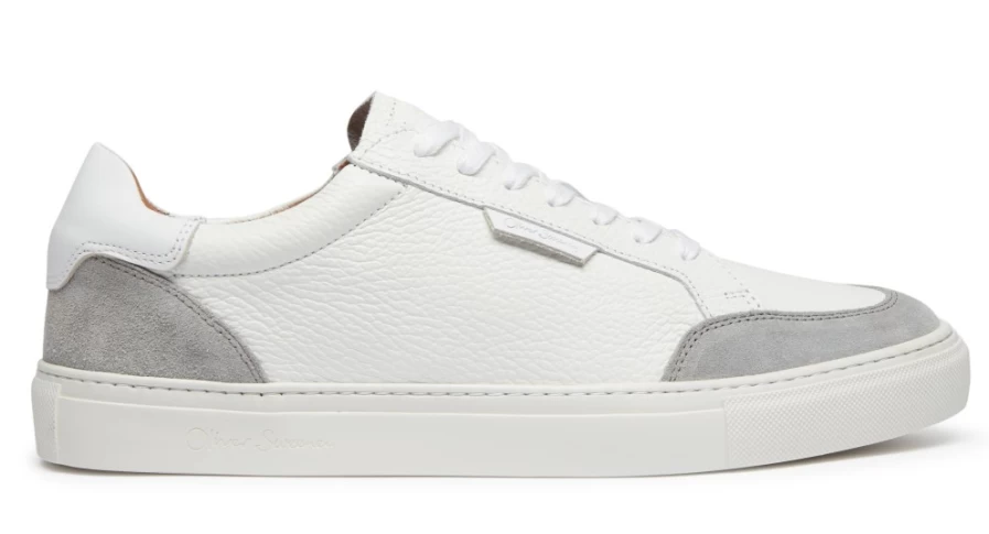 Oliver Sweeney Men's Serralves White Luxury Dress Shoes
