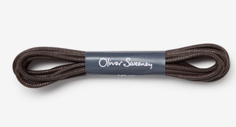 Oliver Sweeney Men's Extra Long Thick Brown Shoe Laces