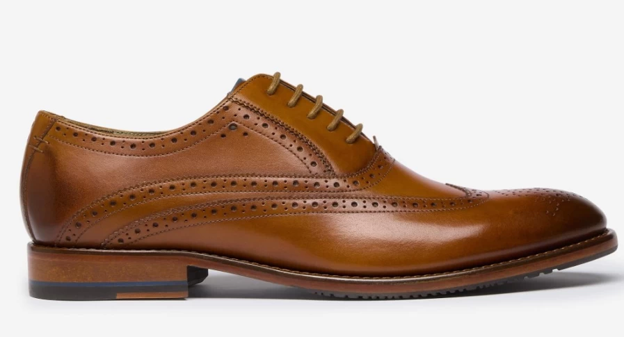 Oliver Sweeney Men's Ledwell Tan Leather Dress Shoes - Premium Quality Formal Footwear