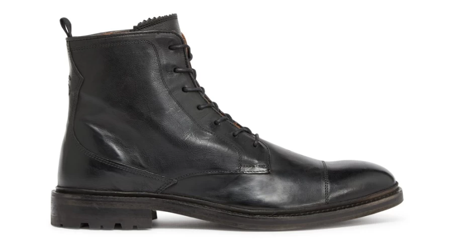 Oliver Sweeney Men's Chaves Black Leather Dress Shoes
