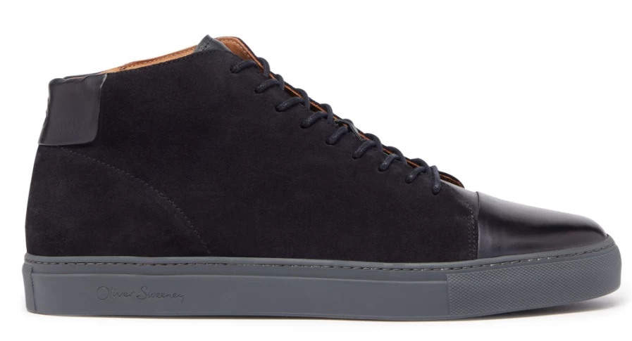 Oliver Sweeney Men's Torrejao Navy Leather Dress Shoes