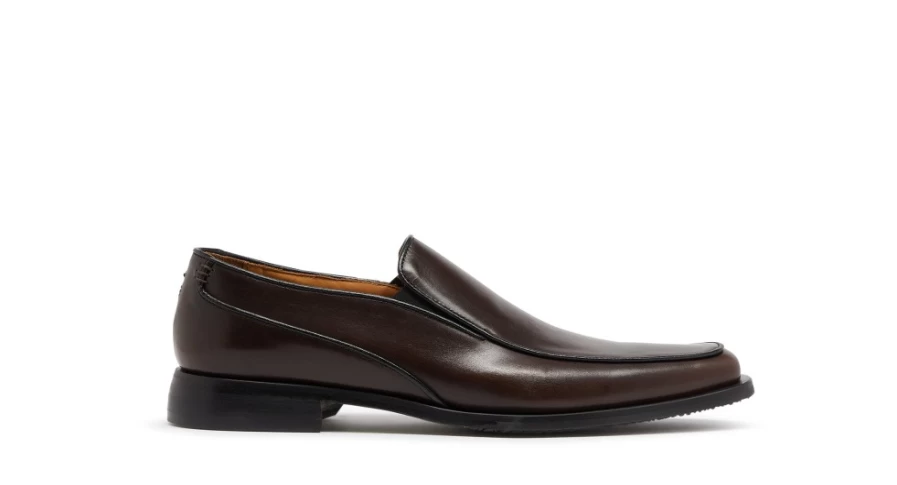 Oliver Sweeney Men's Stella Dark Brown Leather Dress Shoes